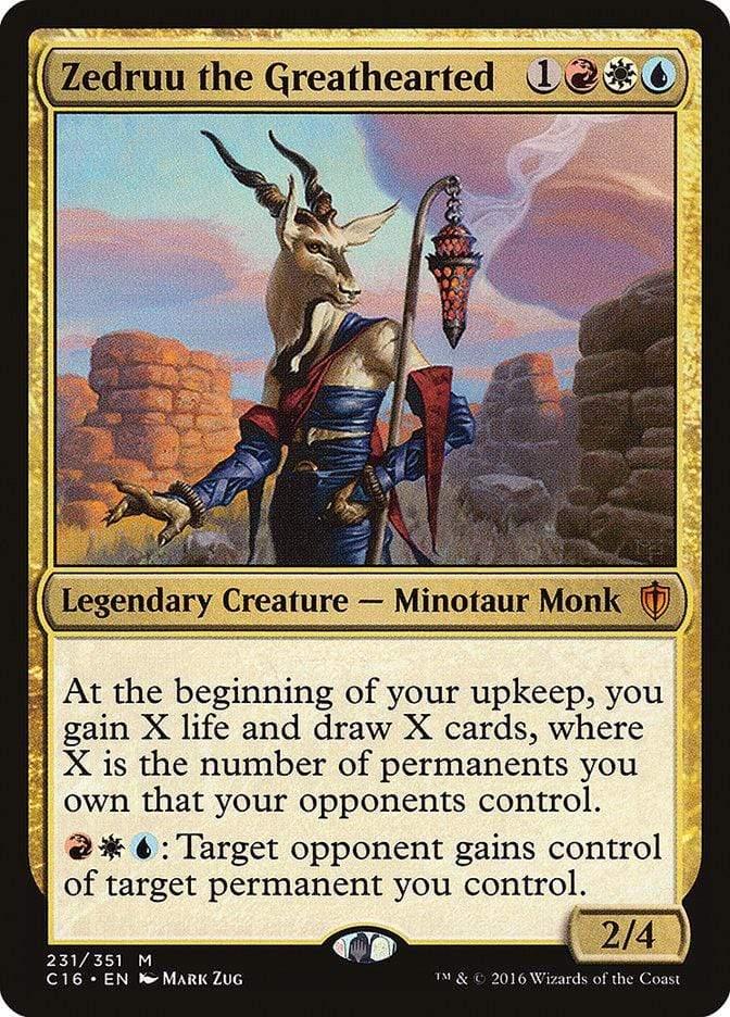 Magic: The Gathering MTG Single Zedruu the Greathearted [Commander 2016]
