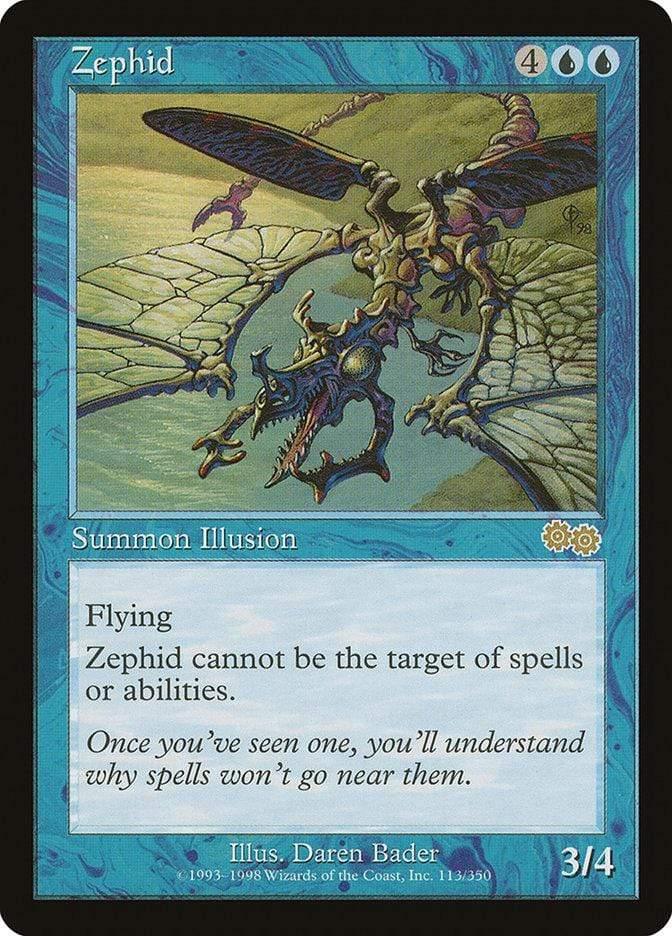 Magic: The Gathering MTG Single Zephid [Urza's Saga]