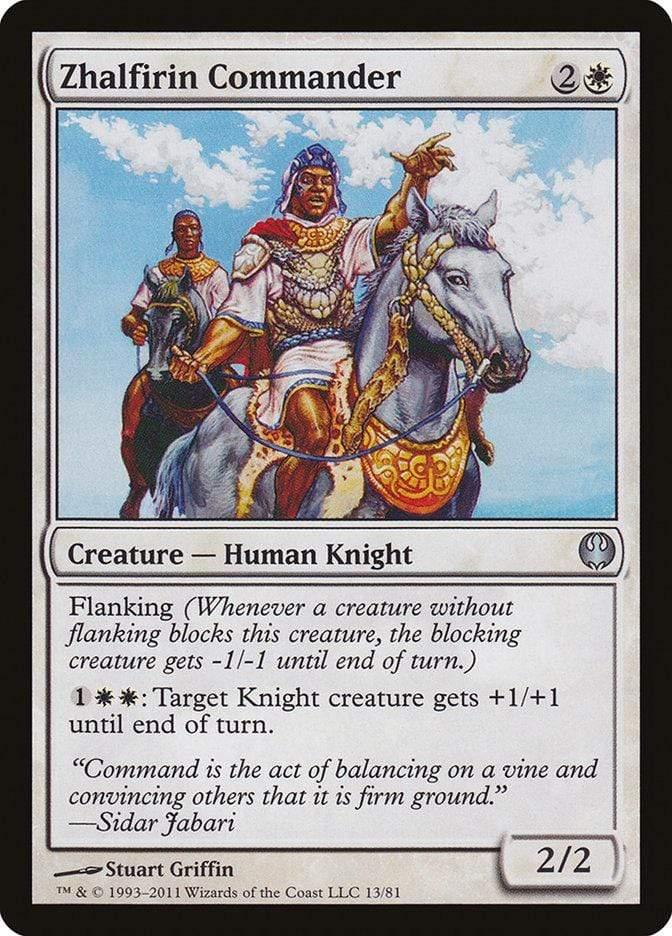 Magic: The Gathering MTG Single Zhalfirin Commander [Duel Decks: Knights vs. Dragons]