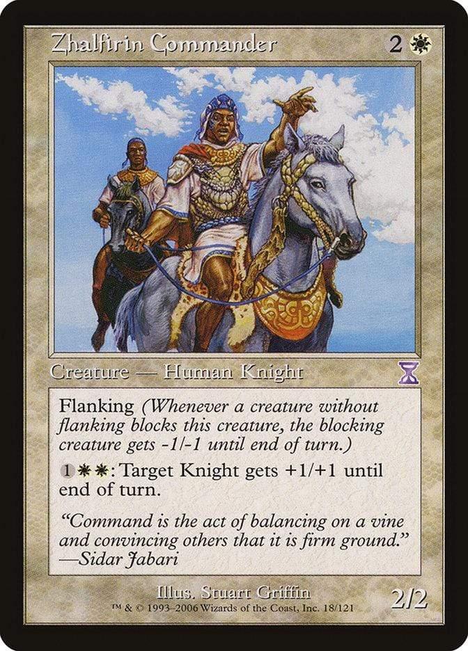 Magic: The Gathering MTG Single Zhalfirin Commander [Time Spiral Timeshifted]