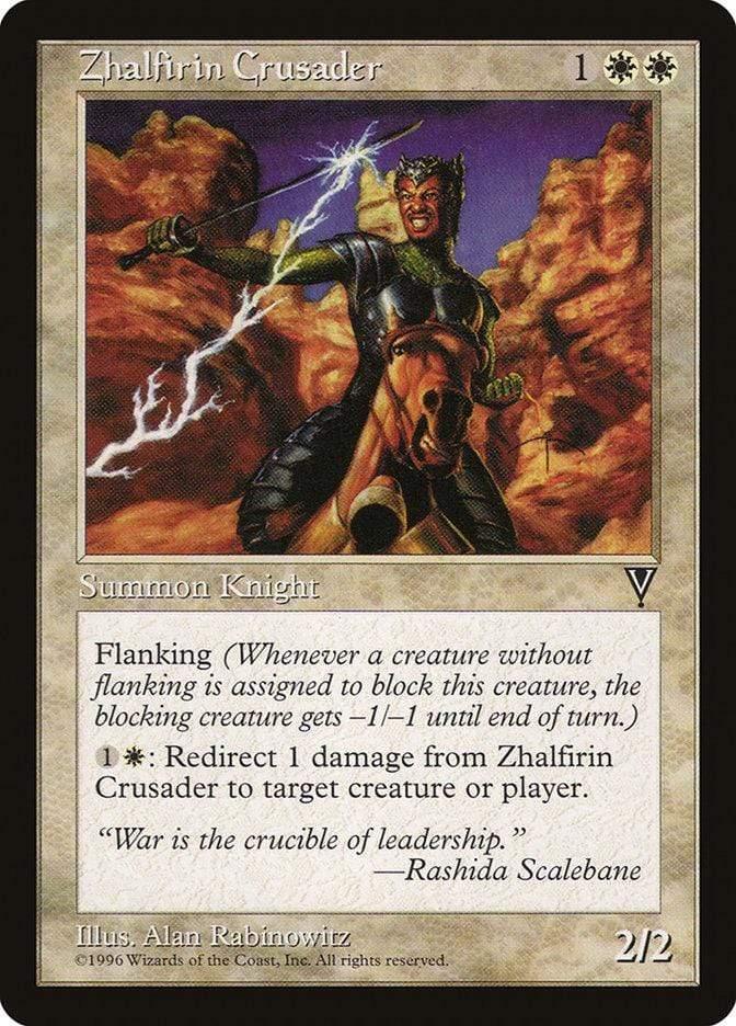 Magic: The Gathering MTG Single Zhalfirin Crusader [Visions]