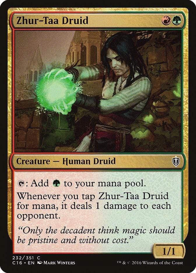 Magic: The Gathering MTG Single Zhur-Taa Druid [Commander 2016]