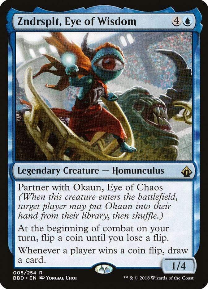 Magic: The Gathering MTG Single Zndrsplt, Eye of Wisdom [Battlebond]