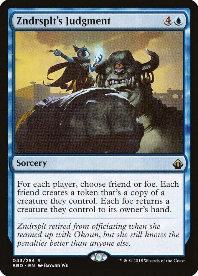 Magic: The Gathering MTG Single Zndrsplt's Judgment [Battlebond]
