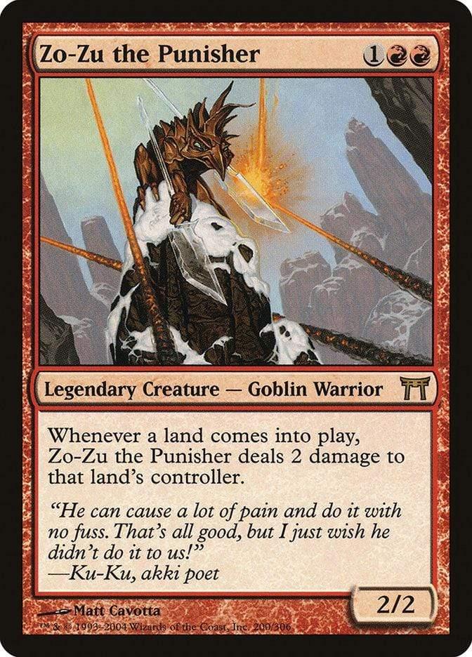 Magic: The Gathering MTG Single Zo-Zu the Punisher [Champions of Kamigawa]
