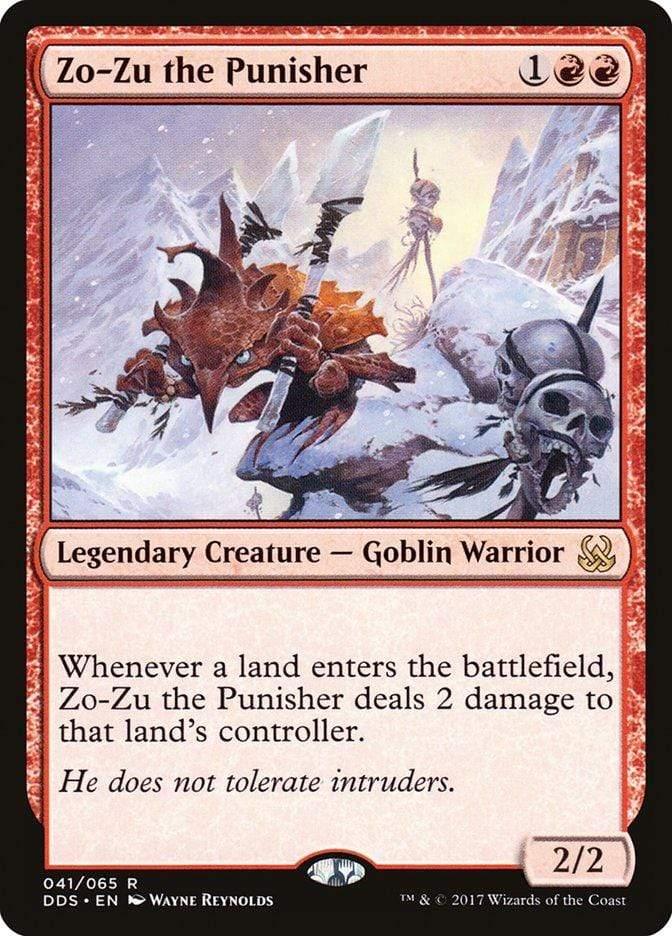 Magic: The Gathering MTG Single Zo-Zu the Punisher [Duel Decks: Mind vs. Might]