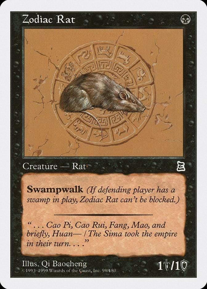 Magic: The Gathering MTG Single Zodiac Rat [Portal Three Kingdoms]