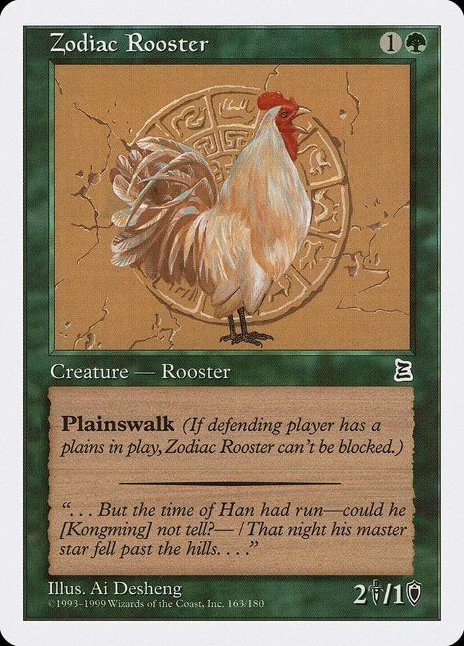 Magic: The Gathering MTG Single Zodiac Rooster [Portal Three Kingdoms]