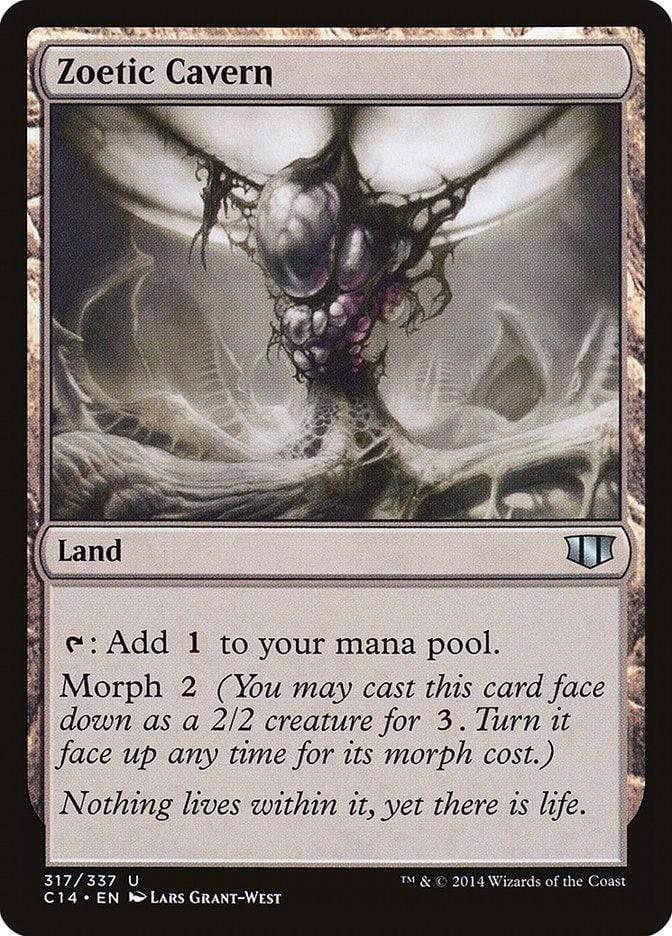 Magic: The Gathering MTG Single Zoetic Cavern [Commander 2014]