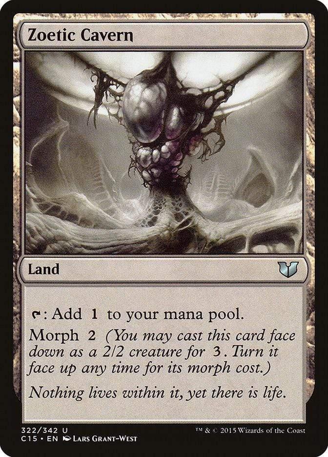Magic: The Gathering MTG Single Zoetic Cavern [Commander 2015]