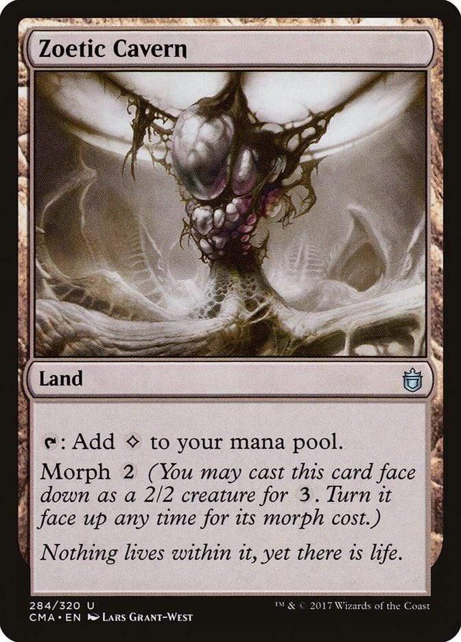 Magic: The Gathering MTG Single Zoetic Cavern [Commander Anthology]