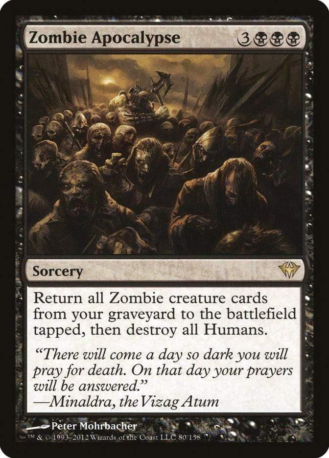 Magic: The Gathering MTG Single Zombie Apocalypse [Dark Ascension]