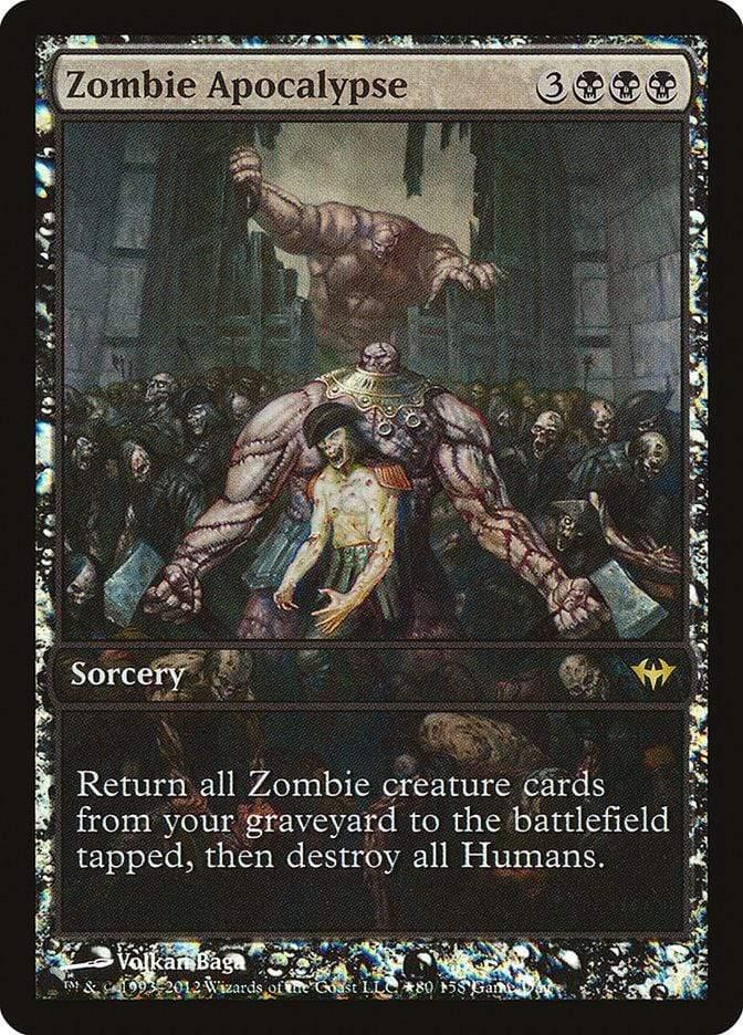 Magic: The Gathering MTG Single Zombie Apocalypse (Game Day) [Dark Ascension Promos]