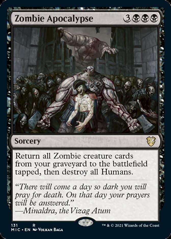 Magic: The Gathering MTG Single Zombie Apocalypse [Innistrad: Midnight Hunt Commander]