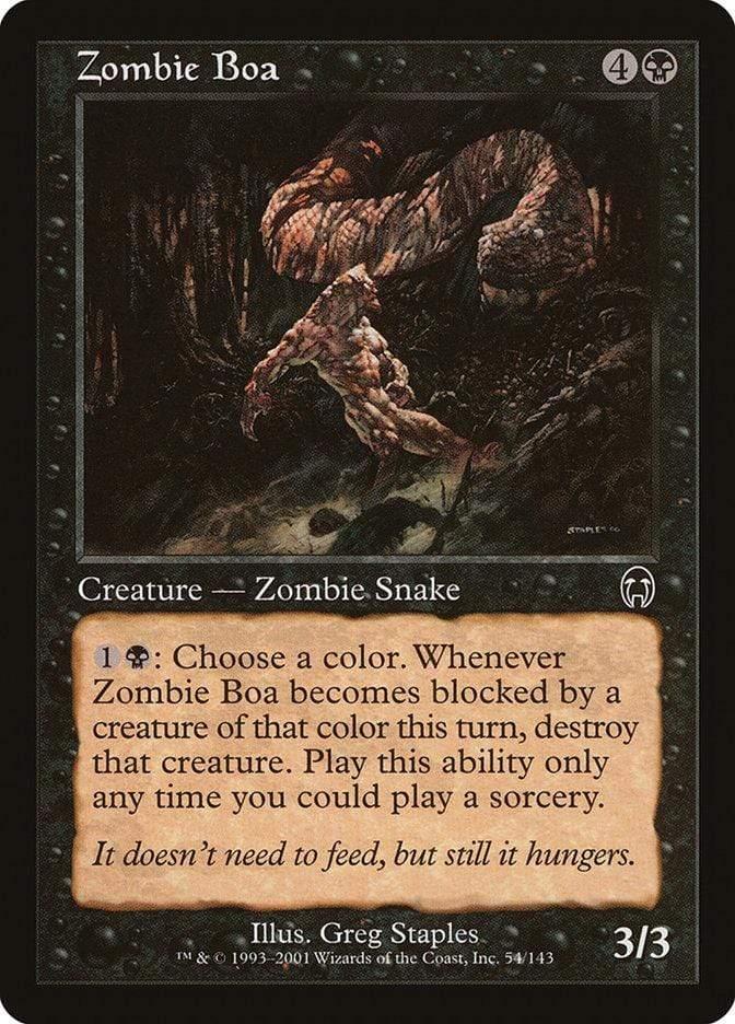 Magic: The Gathering MTG Single Zombie Boa [Apocalypse]