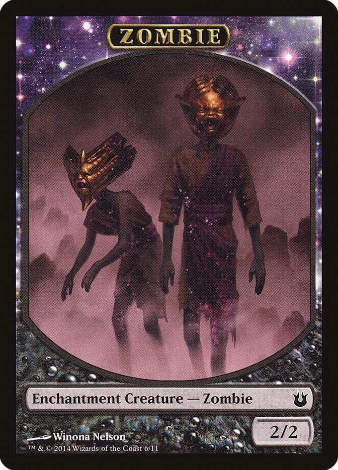 Magic: The Gathering MTG Single Zombie [Born of the Gods Tokens]