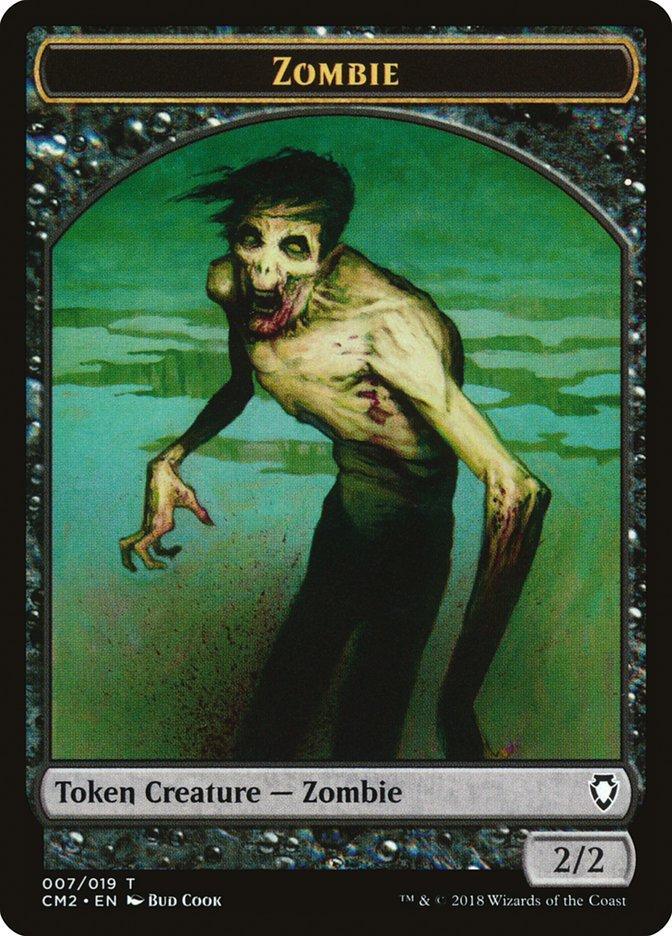 Magic: The Gathering MTG Single Zombie [Commander Anthology Volume II Tokens]