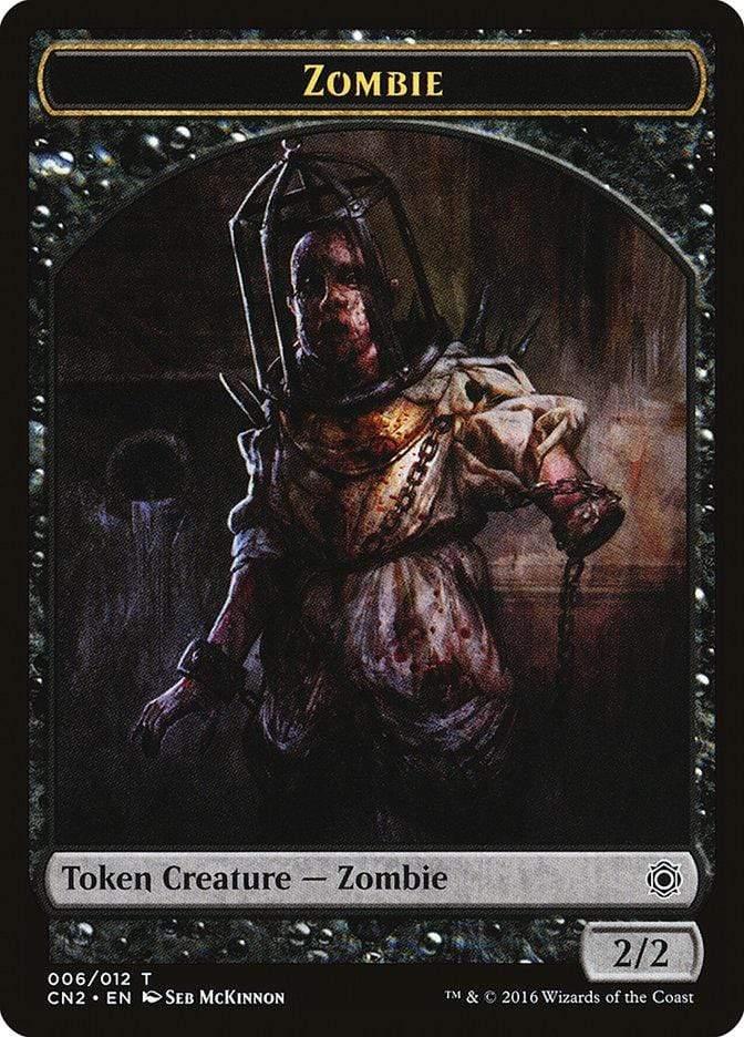 Magic: The Gathering MTG Single Zombie [Conspiracy: Take the Crown Tokens]