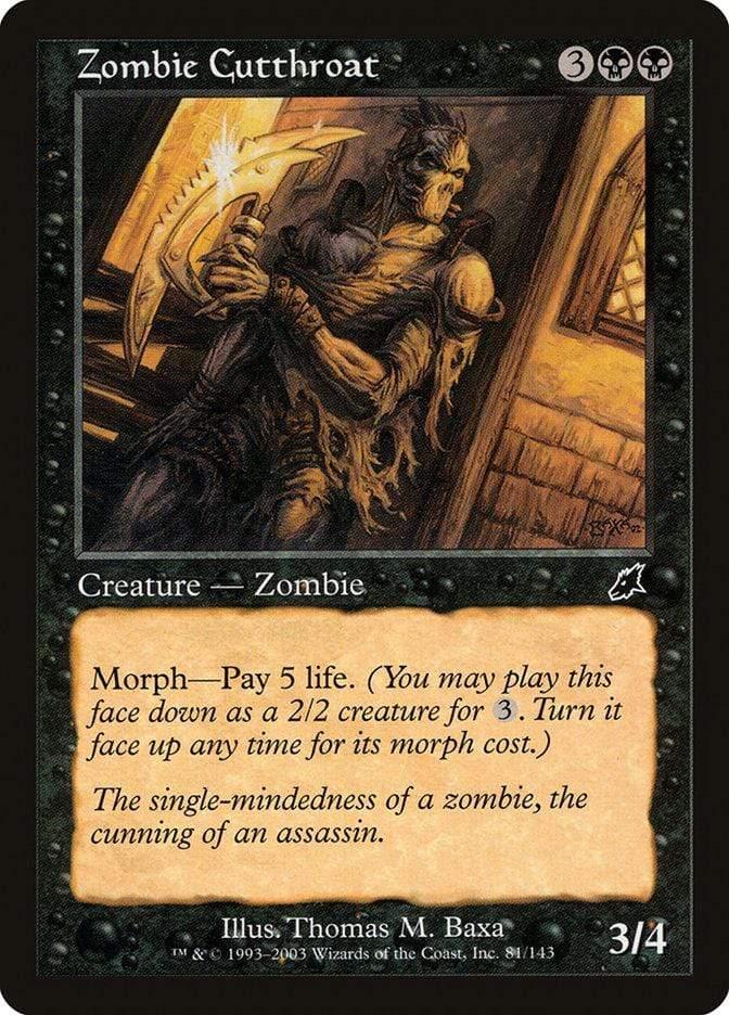 Magic: The Gathering MTG Single Zombie Cutthroat [Scourge]
