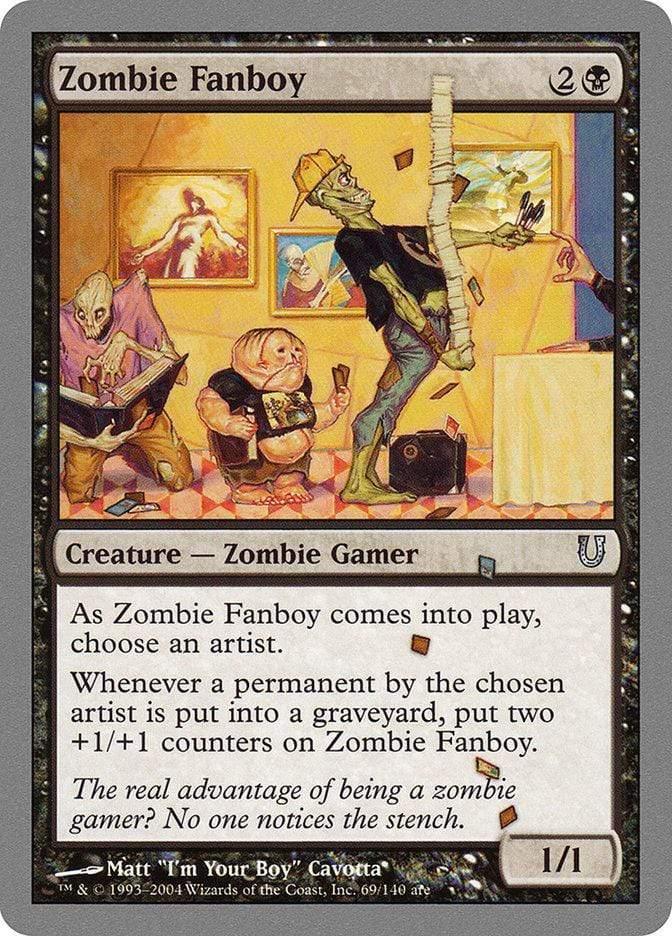 Magic: The Gathering MTG Single Zombie Fanboy [Unhinged]