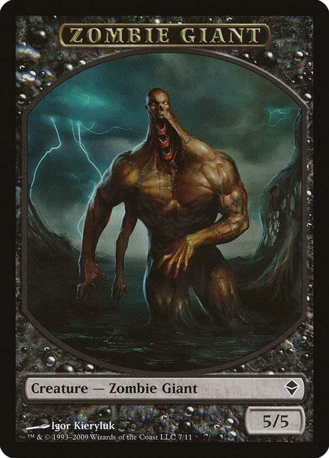 Magic: The Gathering MTG Single Zombie Giant [Zendikar Tokens]