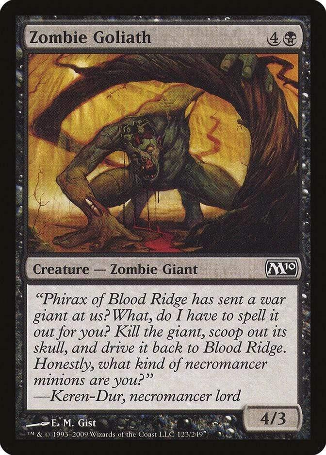 Magic: The Gathering MTG Single Zombie Goliath [Magic 2010]