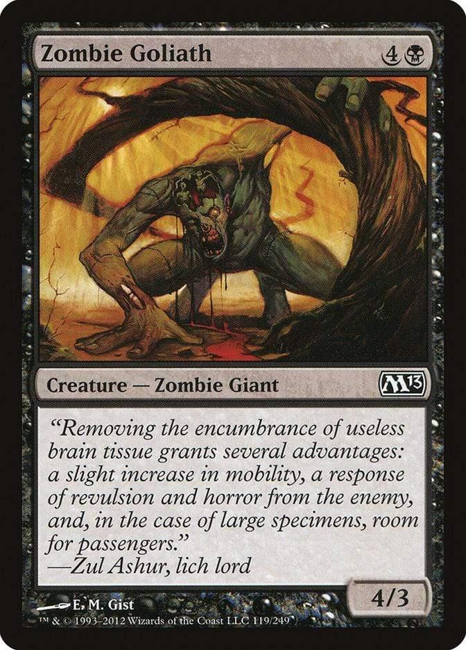 Magic: The Gathering MTG Single Zombie Goliath [Magic 2013]