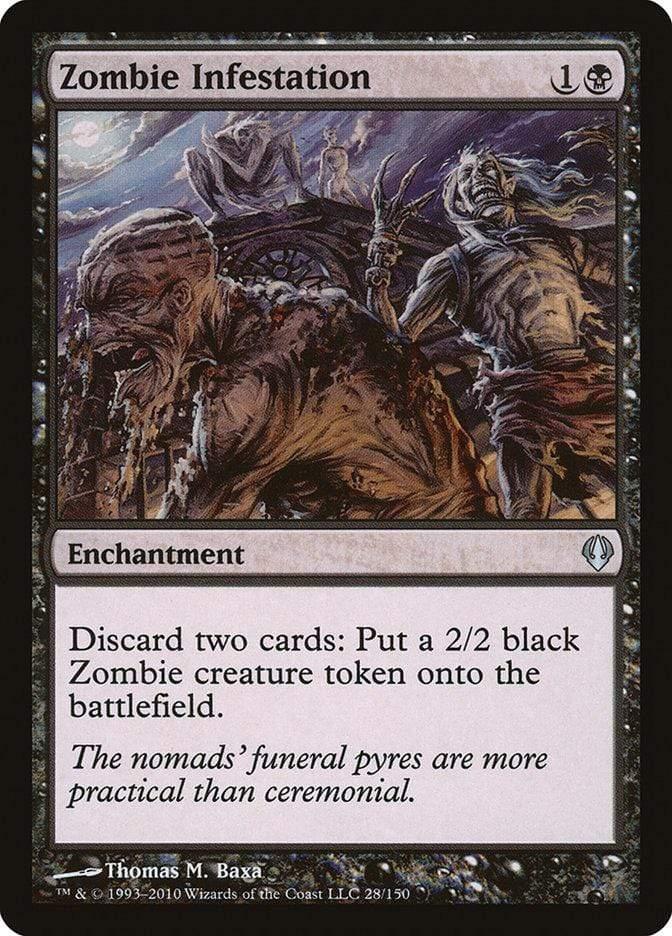 Magic: The Gathering MTG Single Zombie Infestation [Archenemy]