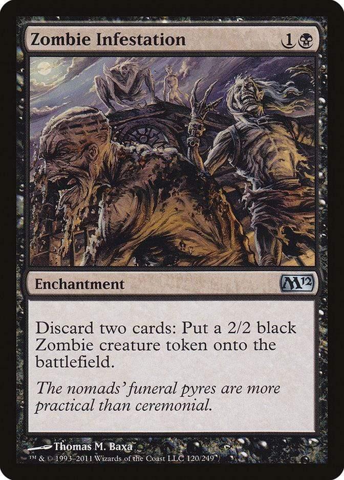 Magic: The Gathering MTG Single Zombie Infestation [Magic 2012]