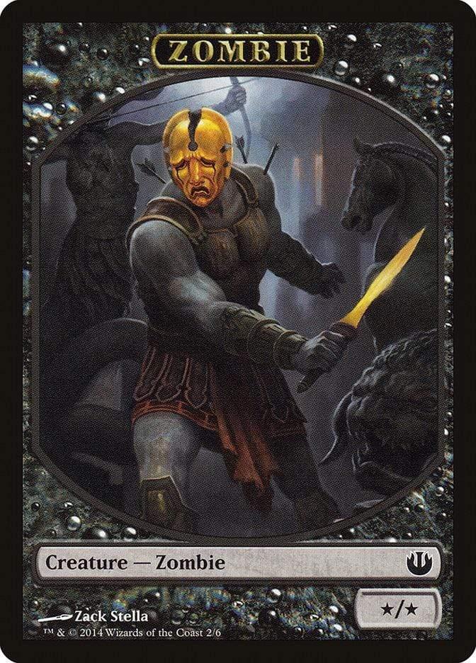 Magic: The Gathering MTG Single Zombie [Journey into Nyx Tokens]
