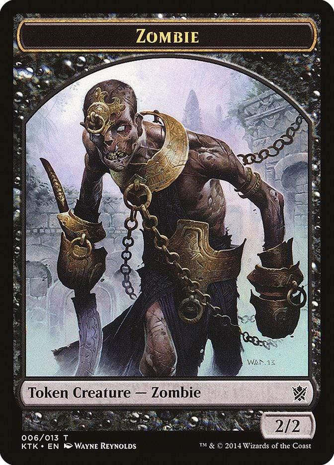 Magic: The Gathering MTG Single Zombie [Khans of Tarkir Tokens]