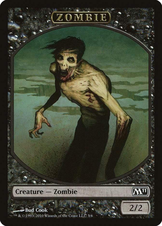 Magic: The Gathering MTG Single Zombie [Magic 2011 Tokens]