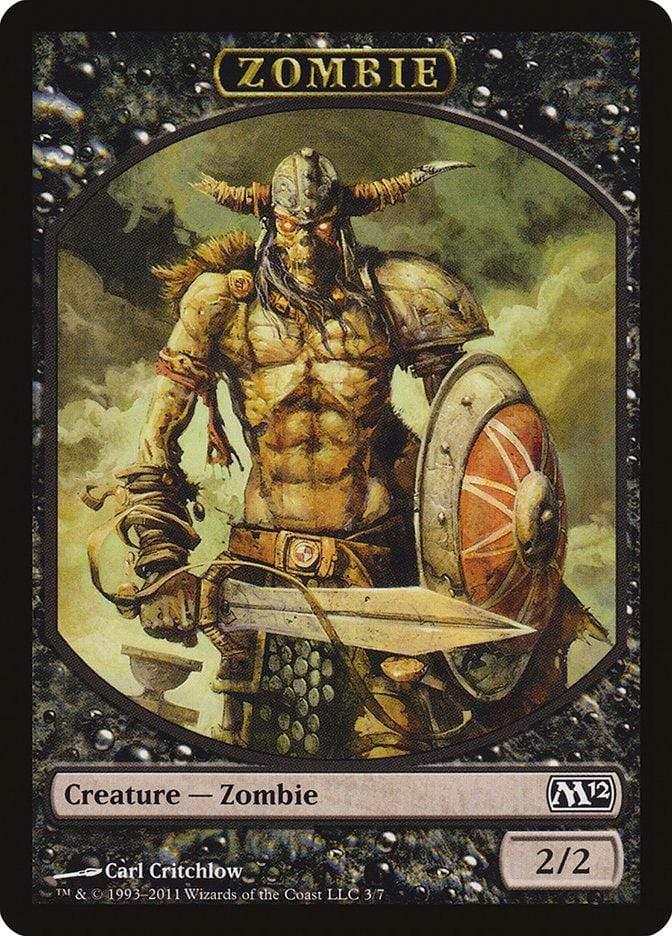 Magic: The Gathering MTG Single Zombie [Magic 2012 Tokens]