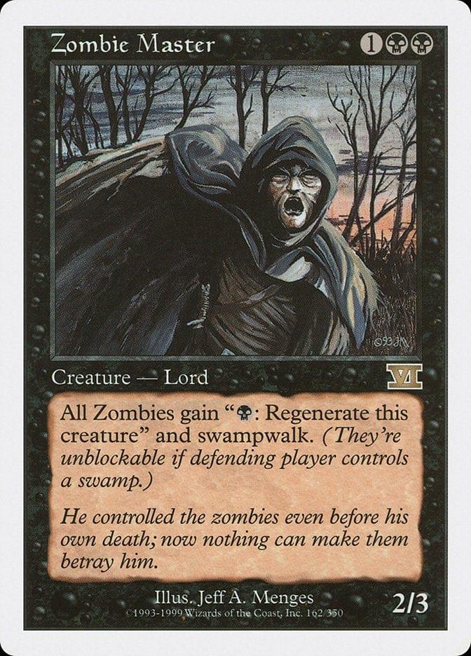 Magic: The Gathering MTG Single Zombie Master [Classic Sixth Edition]