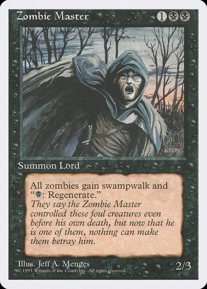 Magic: The Gathering MTG Single Zombie Master [Fourth Edition]