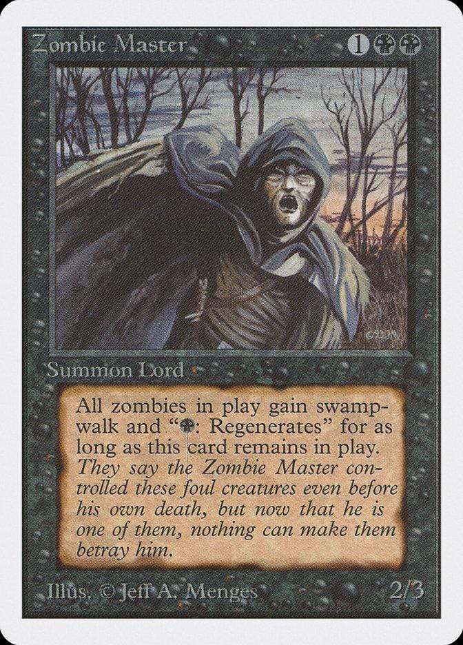Magic: The Gathering MTG Single Zombie Master [Unlimited Edition]