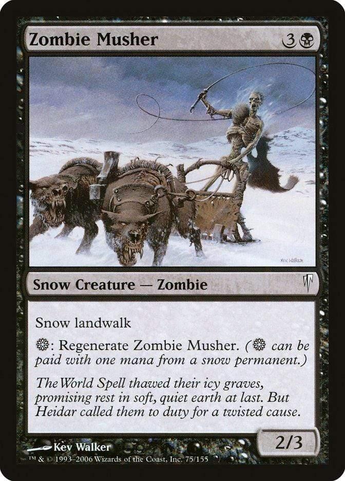 Magic: The Gathering MTG Single Zombie Musher [Coldsnap]