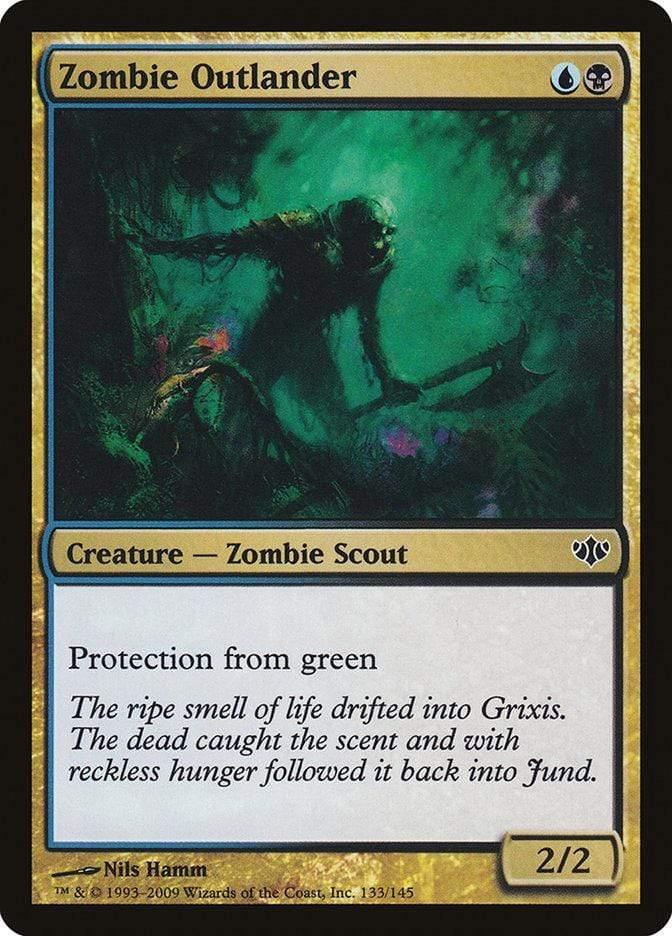 Magic: The Gathering MTG Single Zombie Outlander [Conflux]