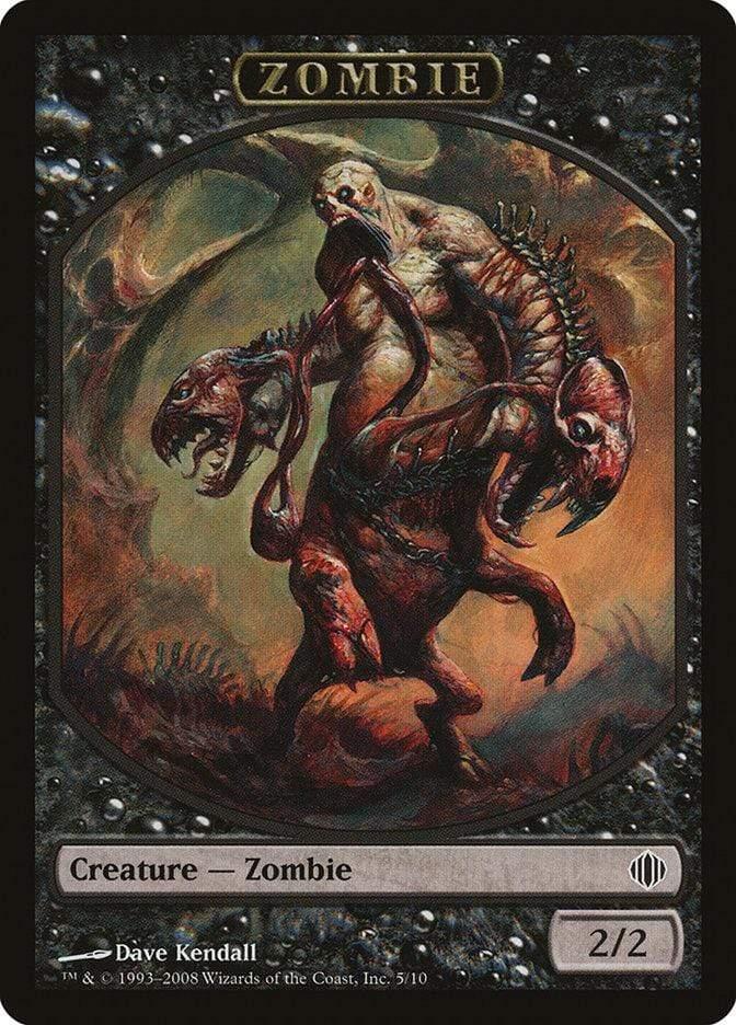 Magic: The Gathering MTG Single Zombie [Shards of Alara Tokens]