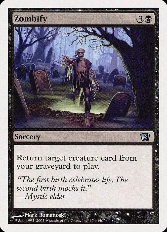Magic: The Gathering MTG Single Zombify [Eighth Edition]