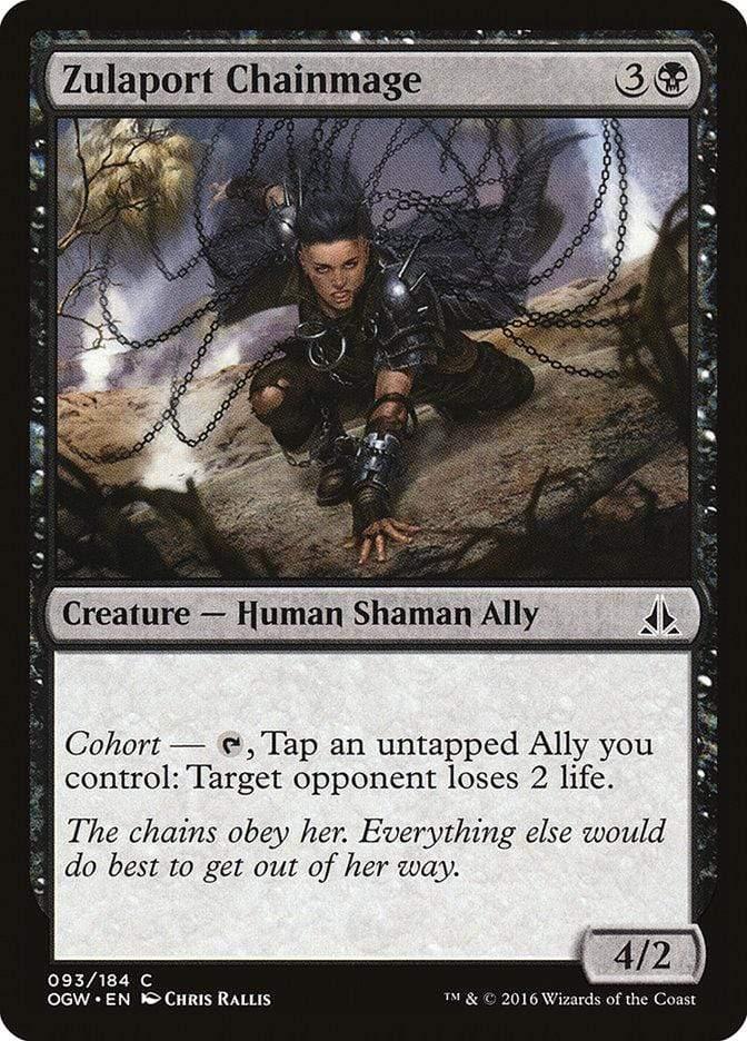 Magic: The Gathering MTG Single Zulaport Chainmage [Oath of the Gatewatch]