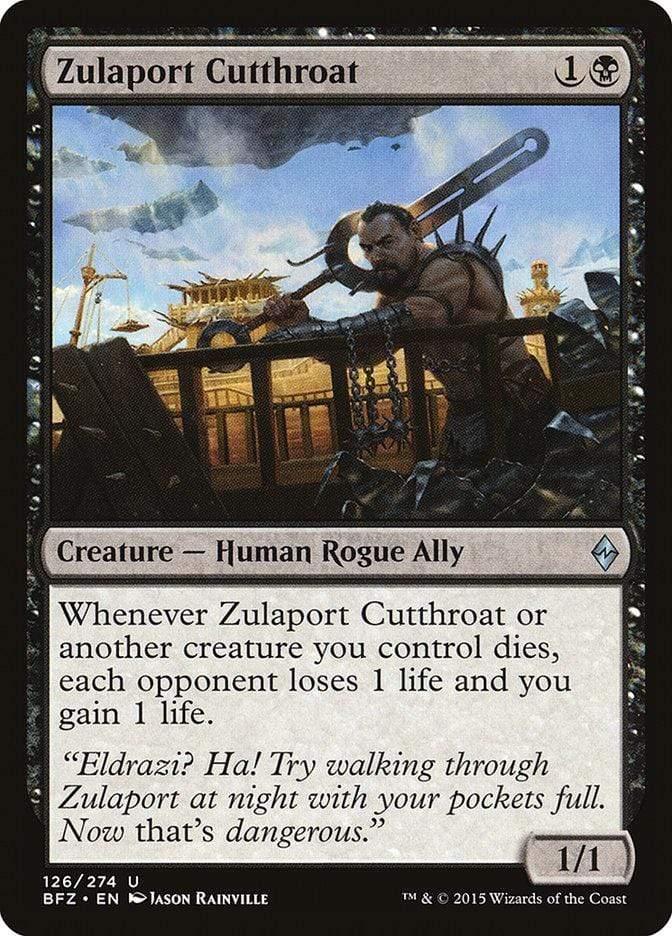 Magic: The Gathering MTG Single Zulaport Cutthroat [Battle for Zendikar]