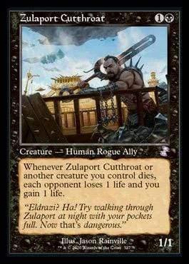 Magic: The Gathering MTG Single Zulaport Cutthroat (Timeshifted) [Time Spiral Remastered]