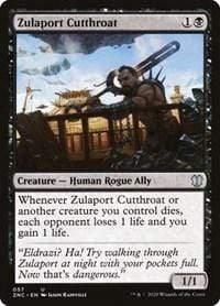 Magic: The Gathering MTG Single Zulaport Cutthroat [Zendikar Rising Commander]