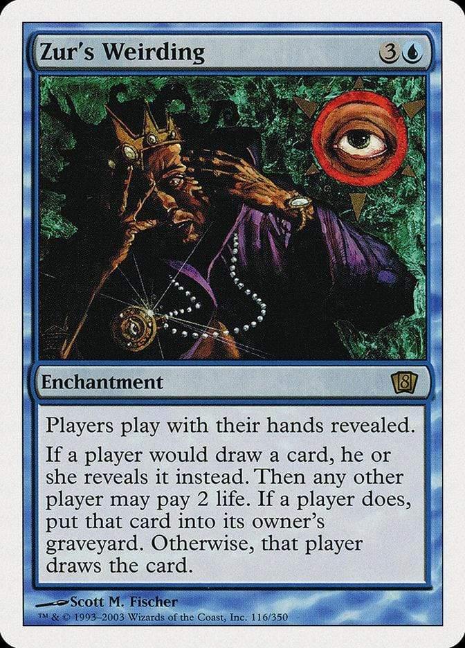 Magic: The Gathering MTG Single Zur's Weirding [Eighth Edition]