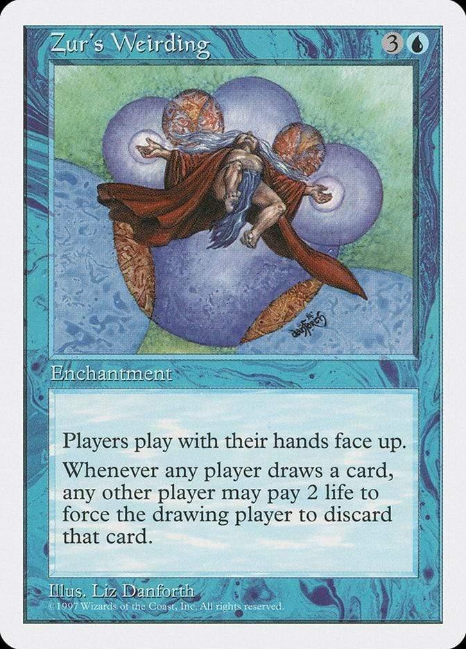 Magic: The Gathering MTG Single Zur's Weirding [Fifth Edition]