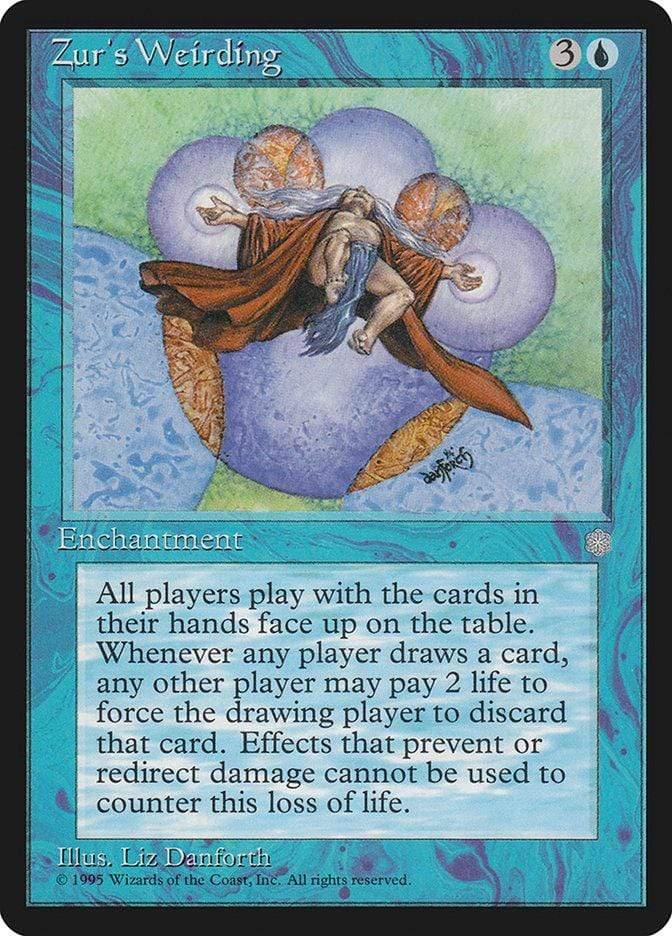 Magic: The Gathering MTG Single Zur's Weirding [Ice Age]