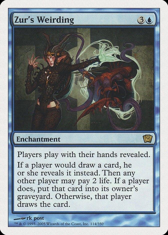 Magic: The Gathering MTG Single Zur's Weirding [Ninth Edition]