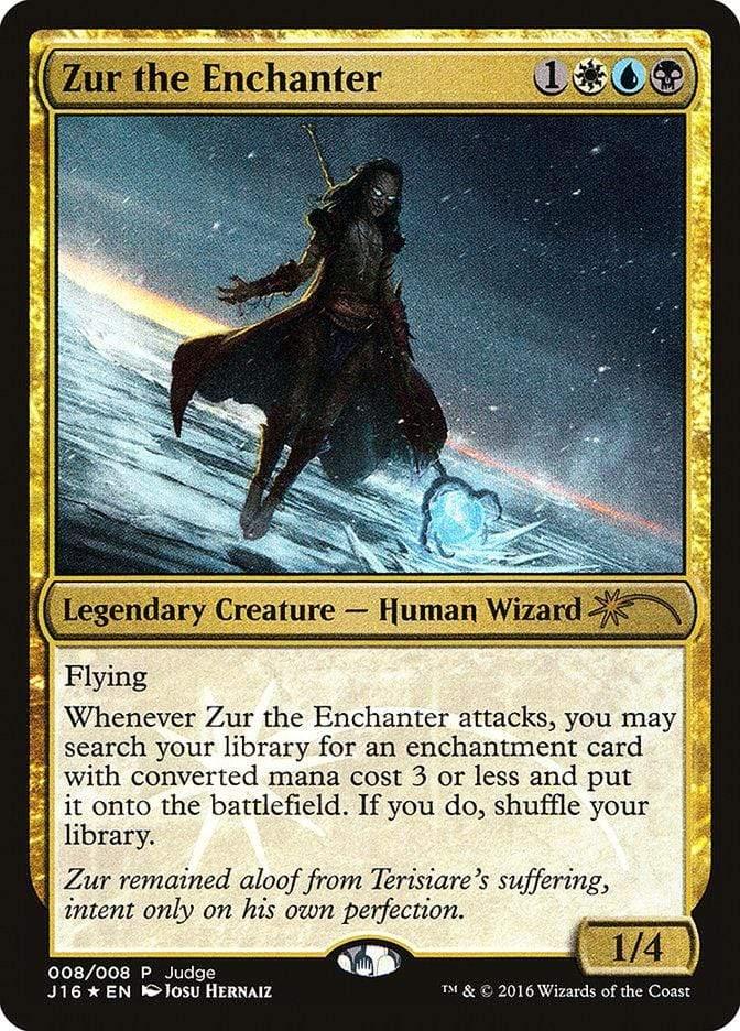Magic: The Gathering MTG Single Zur the Enchanter [Judge Gift Cards 2016]