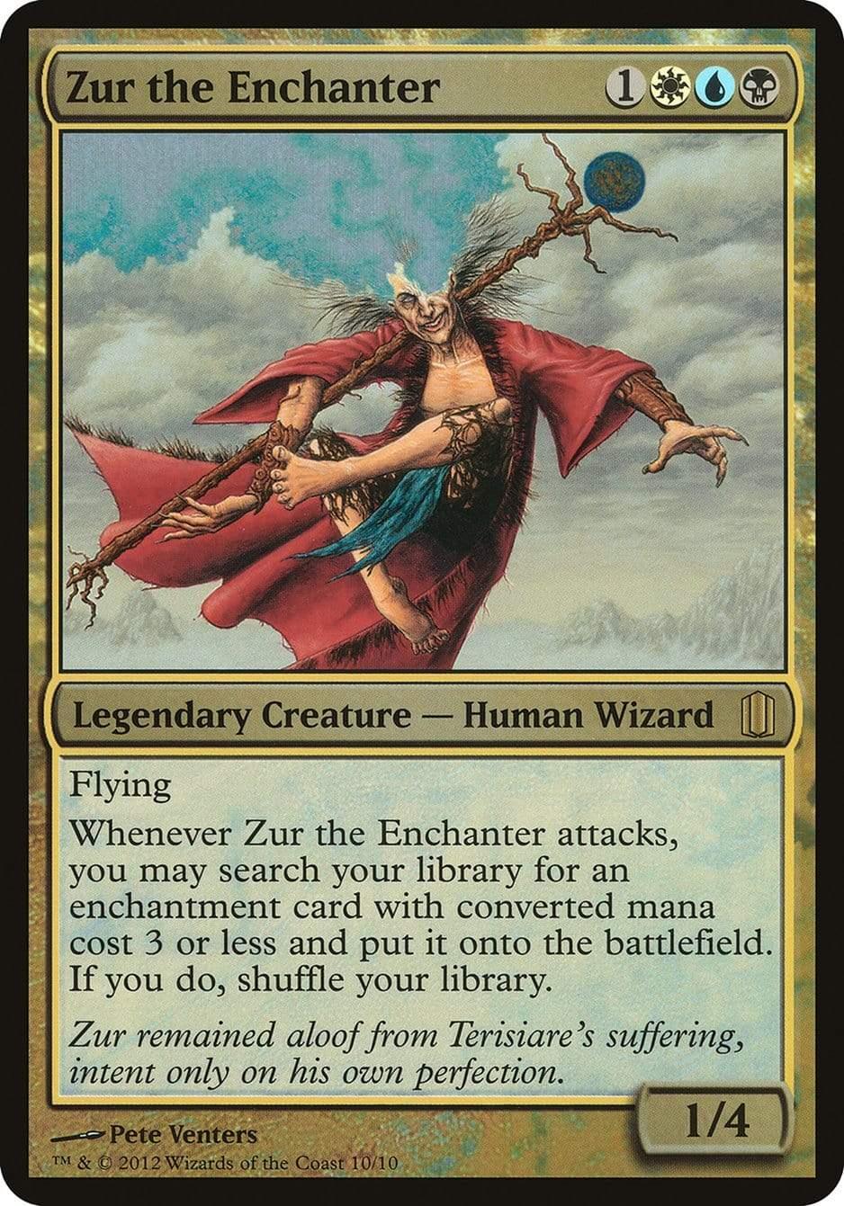 Magic: The Gathering MTG Single Zur the Enchanter (Oversized) [Commander's Arsenal Oversized]